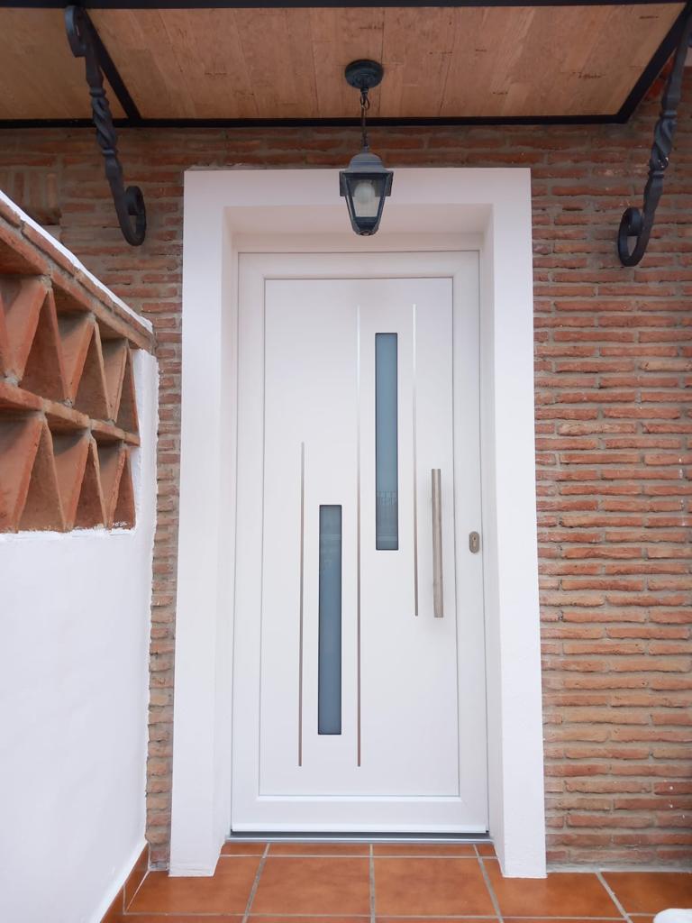 puerta de entrada pvc